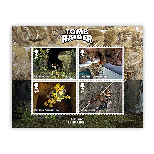 2020 Gran Bretagna Video Games - foglietto Tomb Raider