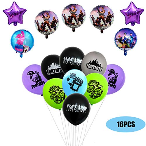 41 Pcs Video Game Party Balloons, Artículos de Fiestas para Fanáticos de los Videojuegos globo Decoraciones para Cumpleaños de Tema de Videojuegos, Videojuegos Cumpleaños Decoraciones