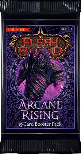 ADC Blackfire Entertainment Flesh & Blood Arcane Rising Unlimited Booster Caja con Display de 24 Sobres