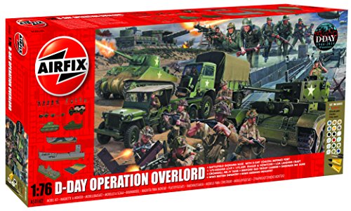 Airfix - Diorama con Pinturas, D-Day Operation Overlord Giant (Hornby A50162)