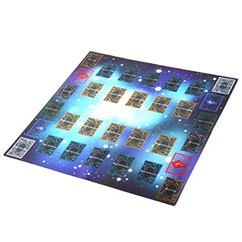 Alfombrilla de Goma para Juegos Posional, portátil, Estilo Galaxia, Almohadilla de competición, Juegos de Cartas, Almohadilla Suave para Entretenimiento, ratón, Yoga, Gatear