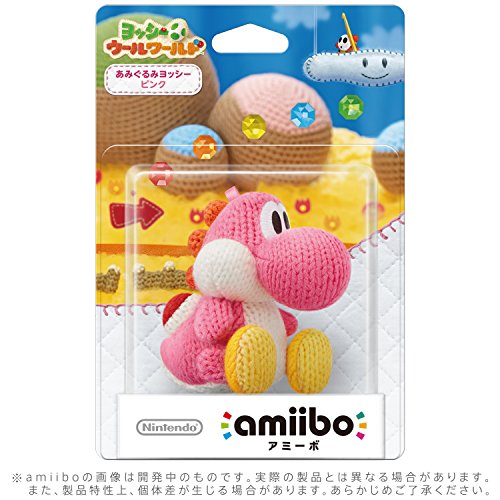 Amiibo - Yoshi's Woolly World Collection Figur: Woll-Yoshi #pink