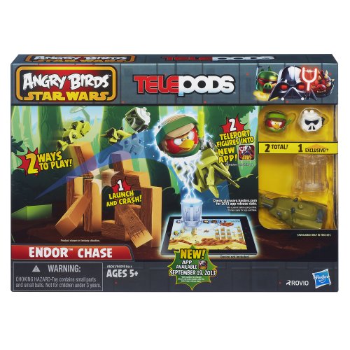 Angry Birds Star Wars Telepods Endor Chase Playset