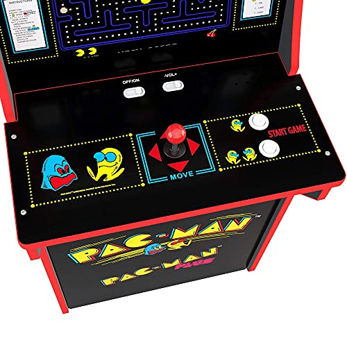 ARCADE 1UP Pac-Man 12 en 1 Legacy Edition, 4 pies, (Pac-A_10141)