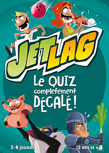 Asmodee- Jet Lag, CGJET01, Jeu D'ambiance