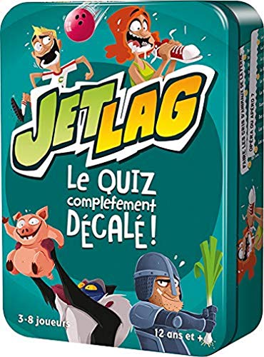 Asmodee- Jet Lag, CGJET01, Jeu D'ambiance