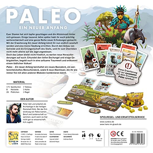 Asmodee Paleo - Juego de Mesa (en alemán)