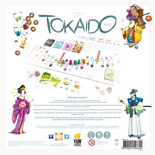 Asmodee Tokaido - Juego de Mesa (versión en francés)