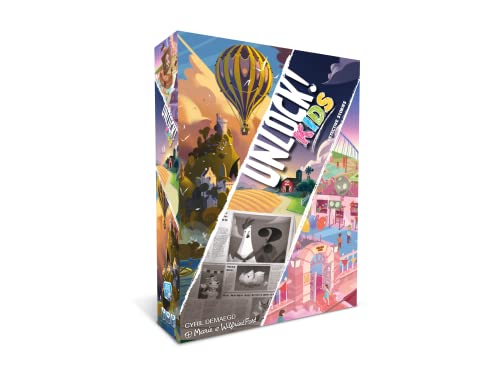 Asmodee - Unlock! Kids, Escape Room de Mesa, 6+ años, edición en Italiano, 8763