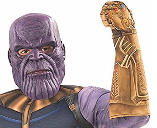 Avengers - Disfraz de Thanos Premium, Infinity Wars, infantil 3-4 años (Rubie's 641060-S)