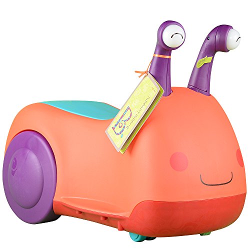 B. toys – Buggly Wuggly con luces y sónidos – Montables de juguete con depósito para almancenar para niños y bebés de 12 meses en adelante