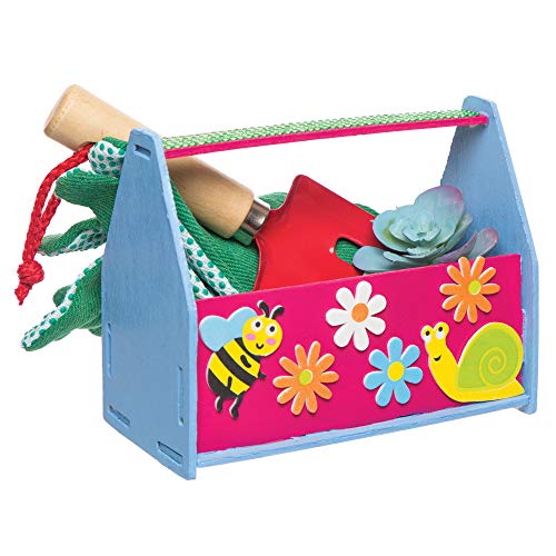 Baker Ross Kits de Madera para ordenar tu Escritorio (Paquete de 3) Que los niños Pueden Montar, Decorar y Regalar en el Día del Padre (AG798)