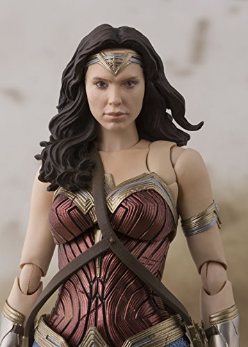 BANDAI – Justice League 57552 SH Figuarts – Wonder Woman, 15 cm, 19781