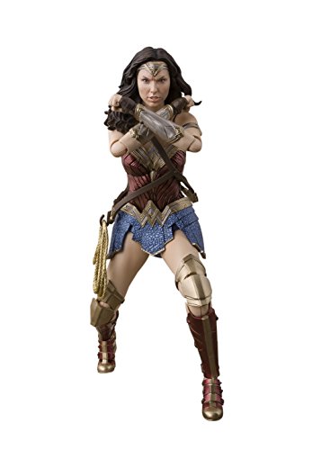 BANDAI – Justice League 57552 SH Figuarts – Wonder Woman, 15 cm, 19781