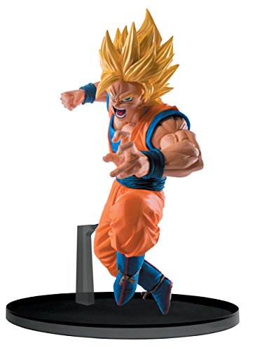 Banpresto Dragon Ball Super 5.1 Pulgadas Super Saiyan 2 Goku Figura, Esculturas Big Budoukai 6, Volumen 4