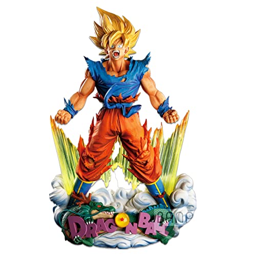 Banpresto Figura de Acción Dragon Ball Z Super Master Stars Diorama The Son Goku - The Brush Multicolor BP35384