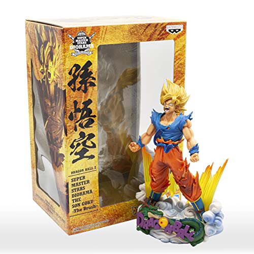 Banpresto Figura de Acción Dragon Ball Z Super Master Stars Diorama The Son Goku - The Brush Multicolor BP35384