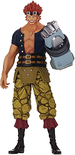 Banpresto - Figura de Accion - One Piece DXF - The Grandline Men - Eustass - Multicolor - BP18102 (200126)