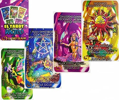 BARAJA Tarot MÁGICO Cartas