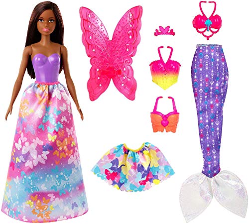 Barbie - Dreamtopia Pack de Regalo 2 Sets de Ropa y Accesorios (Mattel GJK41) , color/modelo surtido