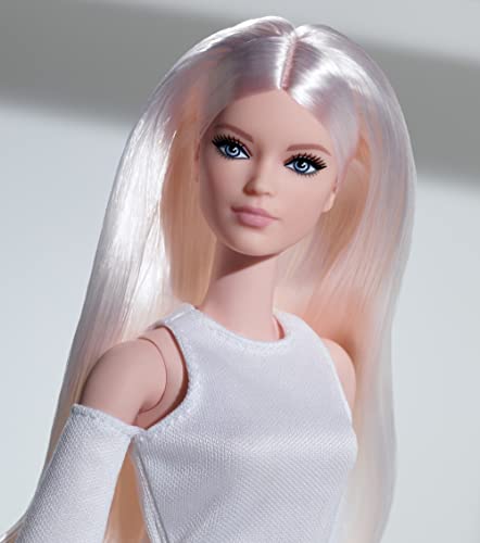 Barbie Movimiento sin límites Muñeca alta pelo rubio con accesorios de moda de juguete (Mattel GXB28)