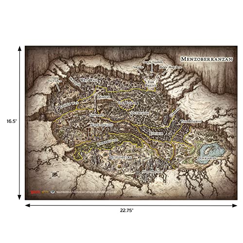 Battlefront Miniatures Dungeons & Dragons Out of The Abyss Map Set- Maps of The Underdark