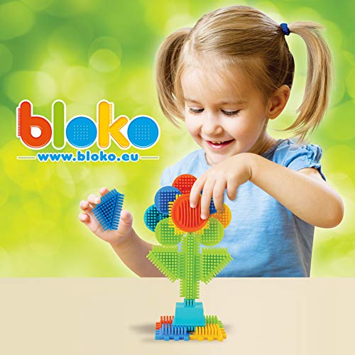 BLOKO 503590 – Maleta de 60 Partir de 12 Meses – Fabricado en Europa – Juguete de construcción, Multicolor (MBI International