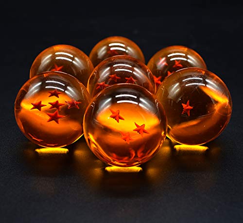 Bolas de cristal acrílico DBZ, bolas decorativas para el hogar, bolas de colección de anime para cosplay, fiesta y boda