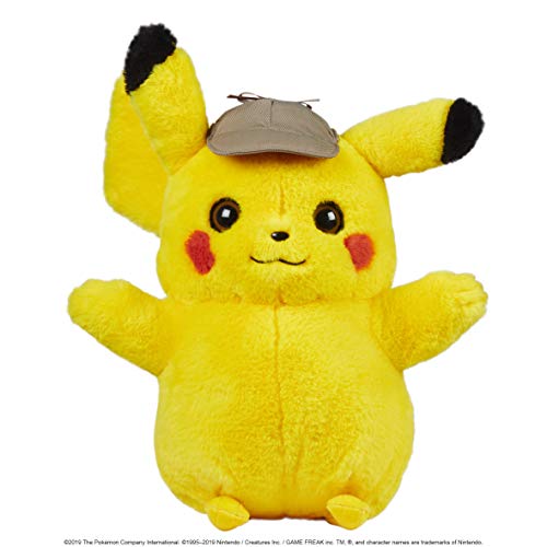 Boti Europe B.V. 97570 Pokémon Detective Pikachu 16" Plush Real Scale, jaspeados