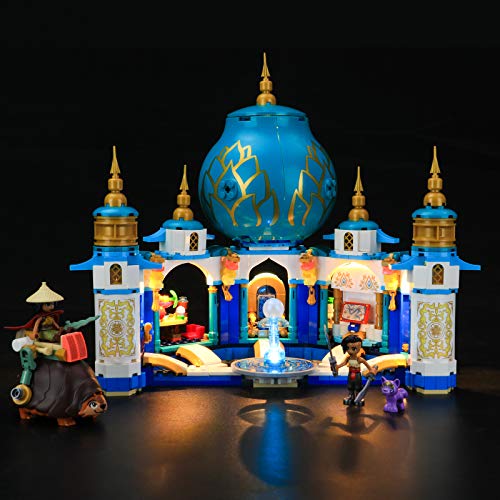 BRIKSMAX Kit de iluminación LED para Lego Disney Raya and The Heart Palace - Compatible con Lego 43181 Building Blocks Model- No incluir el Conjunto de Lego