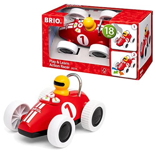 BRIO Coche de Carreras Juega y aprende