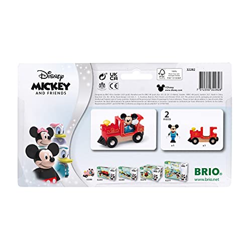 BRIO Micky Maus Mickey & Friends Trenes, construcción, Multicolor (32282)