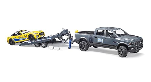 Bruder 02504 – RAM 2500 Power Wagon y Roadster Bruder Racing Team