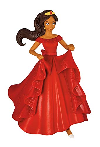 Bullyland 13255 - Figura de Juego, Walt Disney Elena de Avalor con Vestido de Baile, Aprox. 10 cm de Altura, Figura Pintada a Mano, sin PVC, para Que los niños jueguen de Forma imaginativa