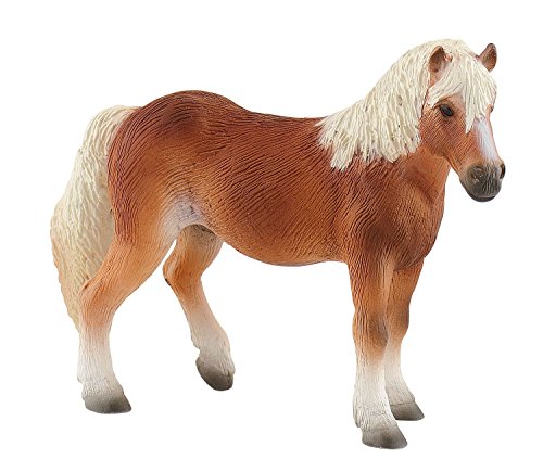 Bullyland 62696-Figura de Juego, yegua Haflinger, Aprox. 13,6 cm de Altura, Figura Pintada a Mano, sin PVC, para Que los niños jueguen con la imaginación, Color marrón (Bullyworld 62696)