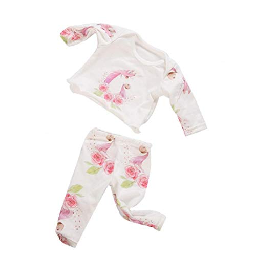 Buty Muñeca Traje Pijama de 18 Pulgadas muñeca de niña Caballo temático Pijamas Moda Muñecas Ropa de Vestir Mini muñeca del Equipo Ocasional Pijamas Juguetes para niños