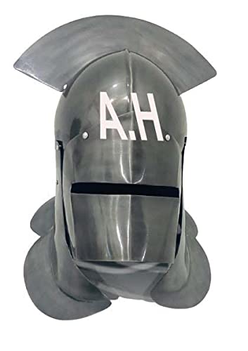 Casco de armadura de Uruk-Hai de enanos medievales LOTR traje de guerrero de caballero coleccionable