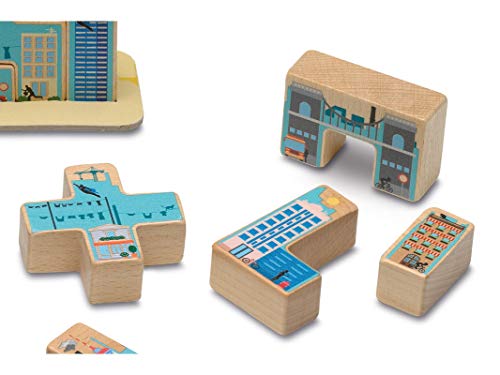 Cayro - Sky Line - Juego de Habilidades cognitiva e inteligencias múltiples - Juego Infantil - Juego de Mesa - (7071)