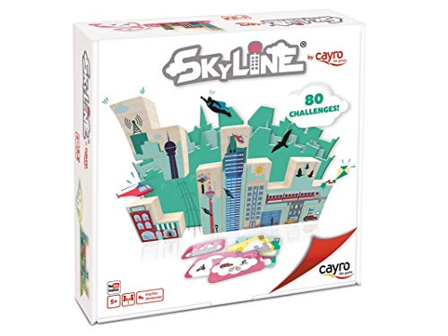 Cayro - Sky Line - Juego de Habilidades cognitiva e inteligencias múltiples - Juego Infantil - Juego de Mesa - (7071)