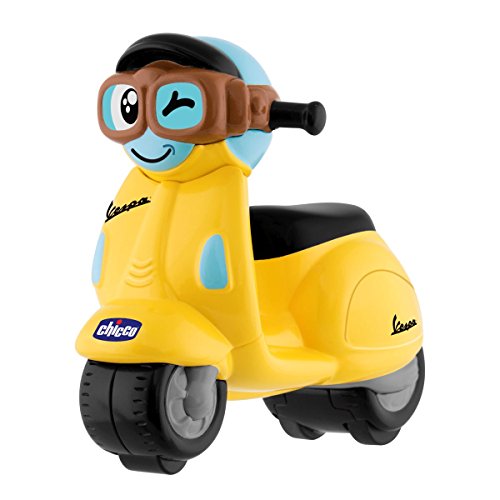 Chicco Mini Moto Vespa, Bebés Unisex, Amarillo, Medium