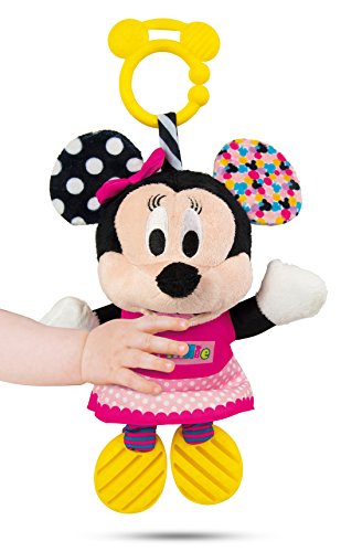 Clementoni - Baby Minnie Peluche Texturas - peluche Disney para bebés a partir de 6 meses (17164)