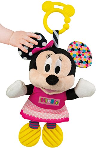 Clementoni - Baby Minnie Peluche Texturas - peluche Disney para bebés a partir de 6 meses (17164)