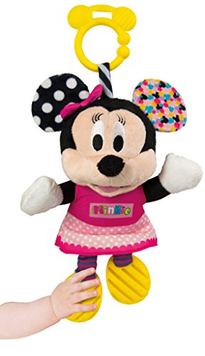 Clementoni - Baby Minnie Peluche Texturas - peluche Disney para bebés a partir de 6 meses (17164)