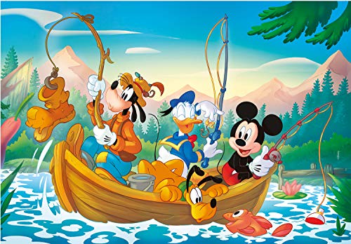 Clementoni - Puzzle infantil 3 puzzles de 48 piezas Mickey and Friends, puzzles a partir de 4 años (25266 )