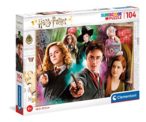 Clementoni - Puzzle infantil Harry Potter 104 piezas, puzzle infantil, a partir de 6 años (25712)