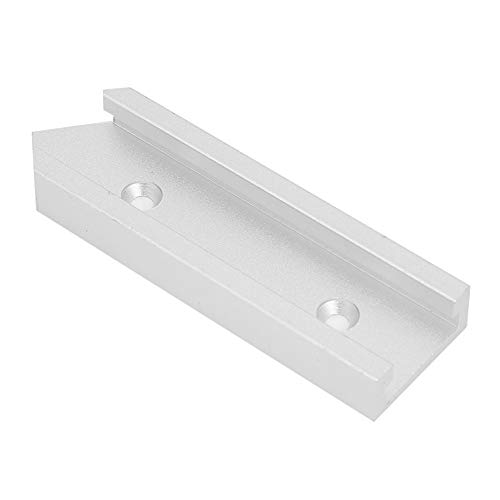 Conector de Pista en T, Plantilla de Pista, 100 X 30 X 13 Mm, para Creación de Bricolaje para Mesa Invertida de Sierra Circular Eléctrica para Uso de Carpintero