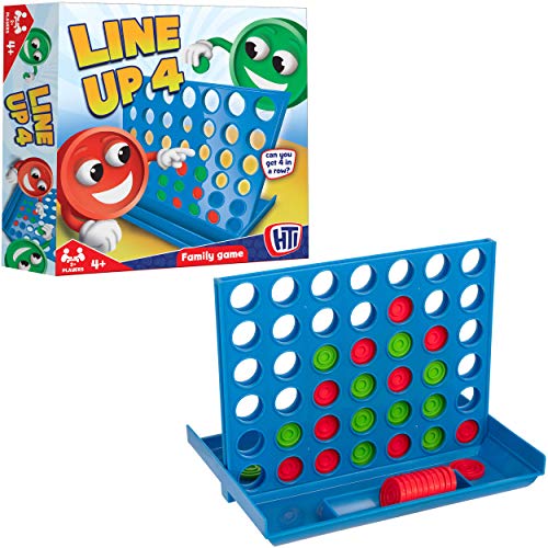 Connect 4 Connect Four Line Up 4 In A Row Four In A Line Board Game Family Fun- indoor