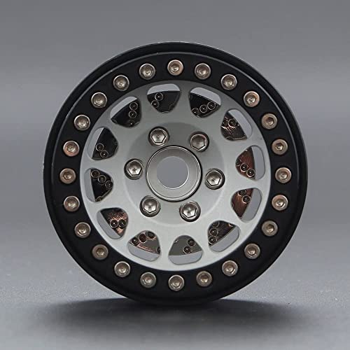 Cooperativa 2PCS Pesos de Disco de Freno de latón para 1.9 2.2 Pulgadas Vanquish Beadlock Wheels Axial SCX10 para Capra para Wraith Traxxas TRX4 TRX6 Contrapeso RC Car Update Accesorios ( Color : A )