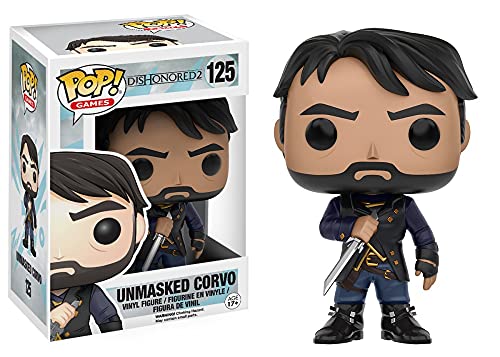 Corvo Unmasked Figurine Funko Pop Dishonored 2