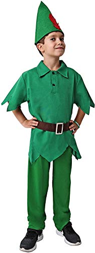 Costumizate! Disfraz de Peter Pan Talla 3-4 Especial para niños Fiestas de Disfraces o Carnaval